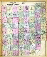 Timber Lands Map 4, Aroostook County, Penobscot County, Mars Hill, Houlton, Island Falls